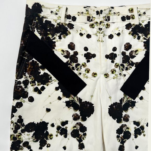 GIVENCHY RARE  S/S 2015  RUNWAY BABY’S BREATH FLORAL PRINT SHORTS - Picture 4 of 7